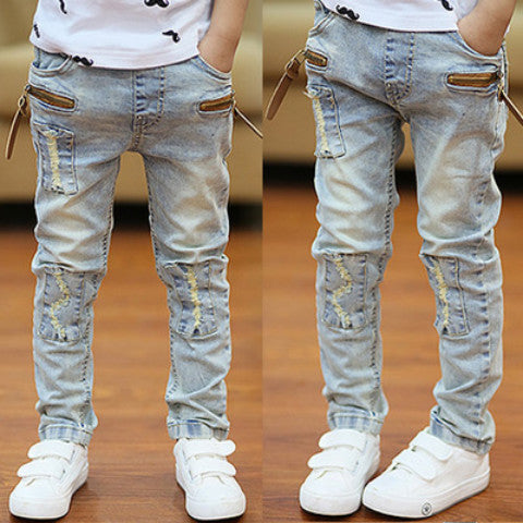Boys' Denim Trousers Trousers Children's Clothing 15