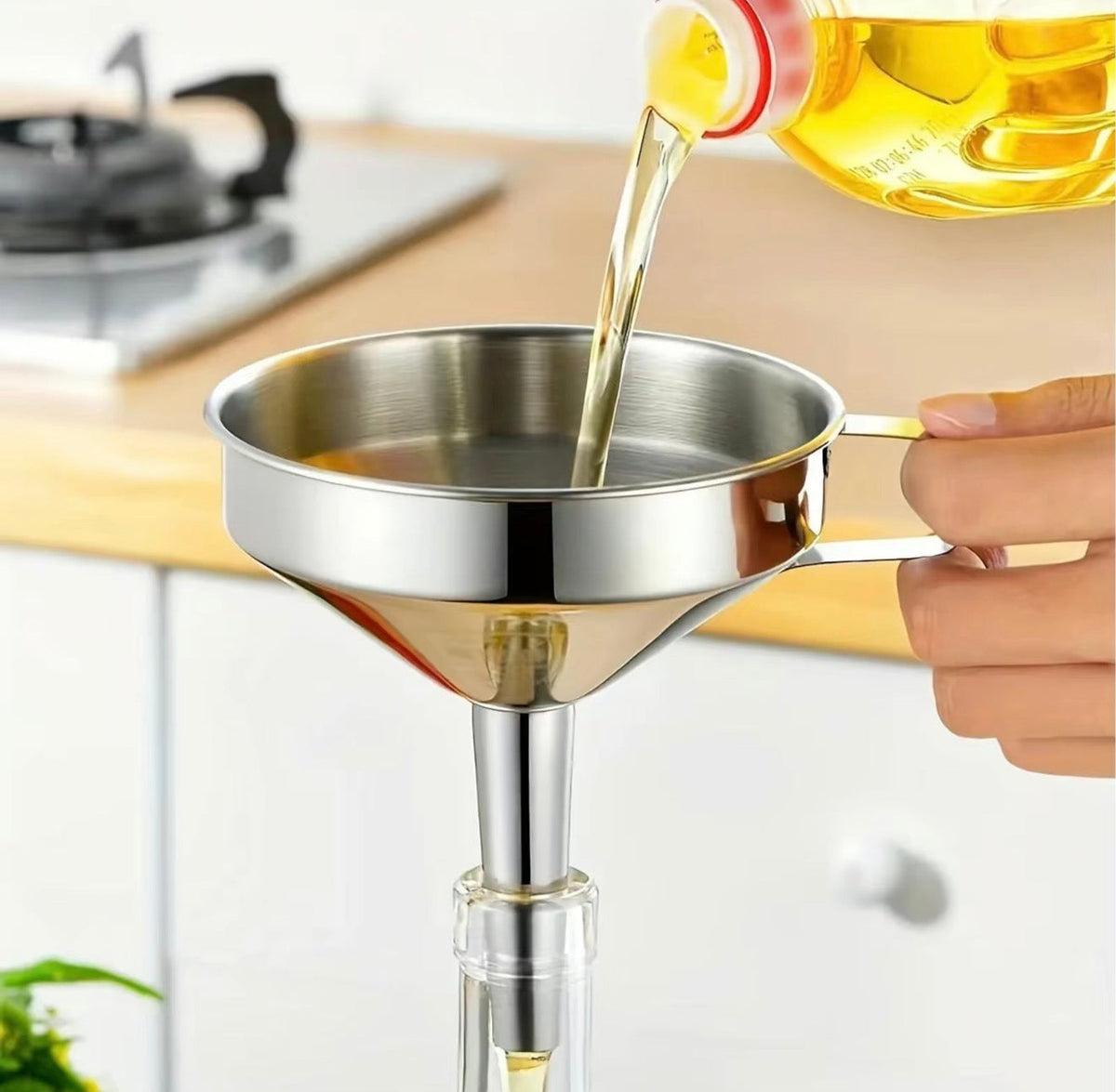 SmartStrain Kitchen Oil Funnel Filter 1