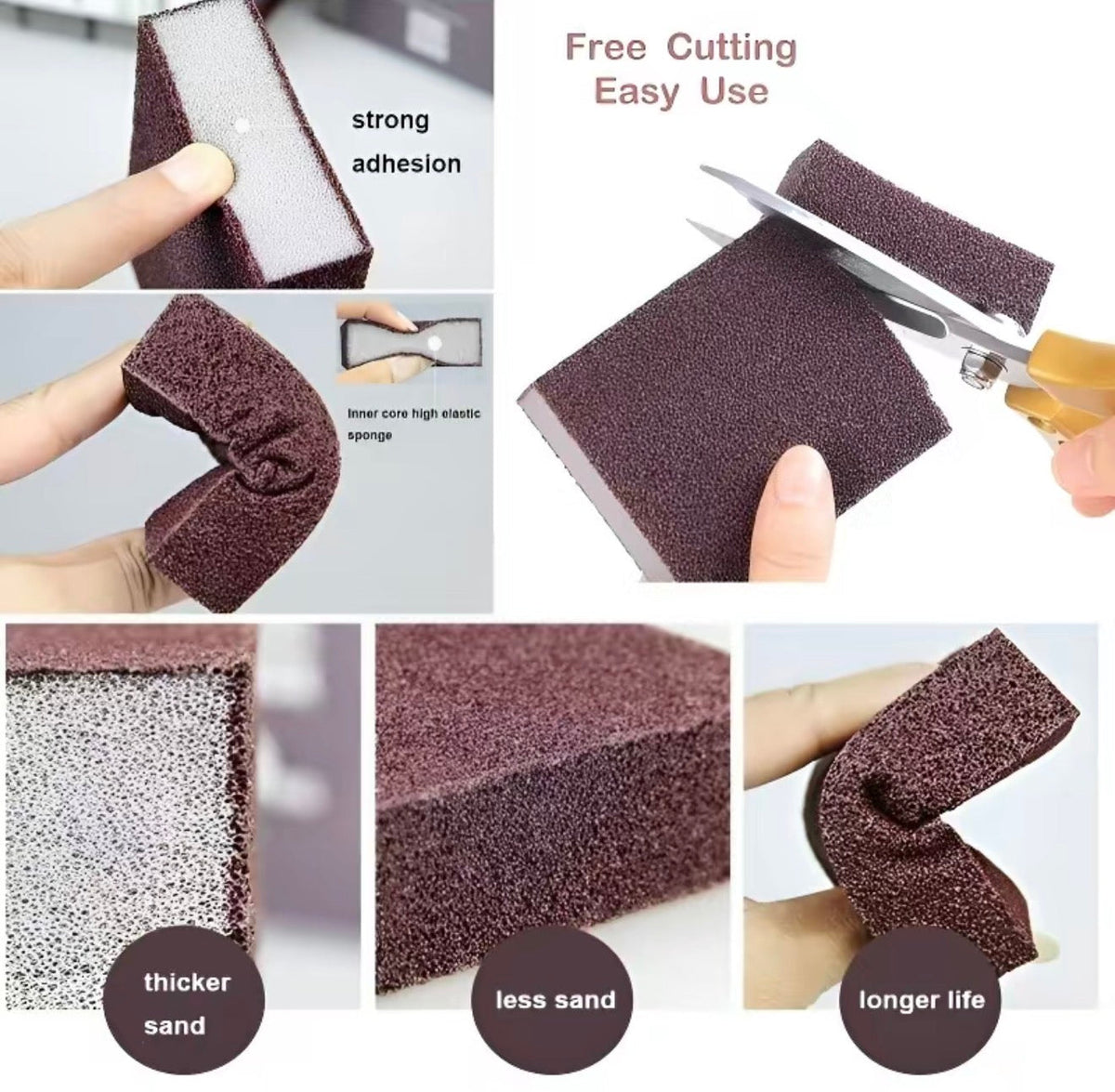 SparkScrub Emery Cleaning Sponge 5