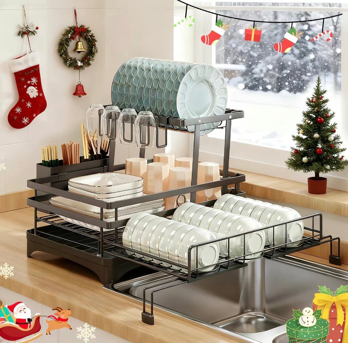 SpaceDry Dish Rack 1