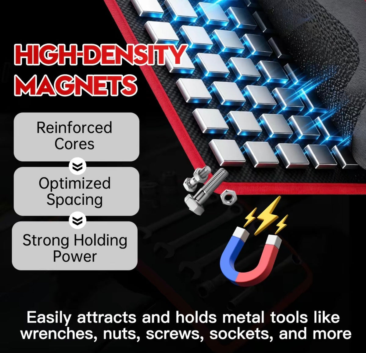 FlexMag Tool Organizer Mat 3