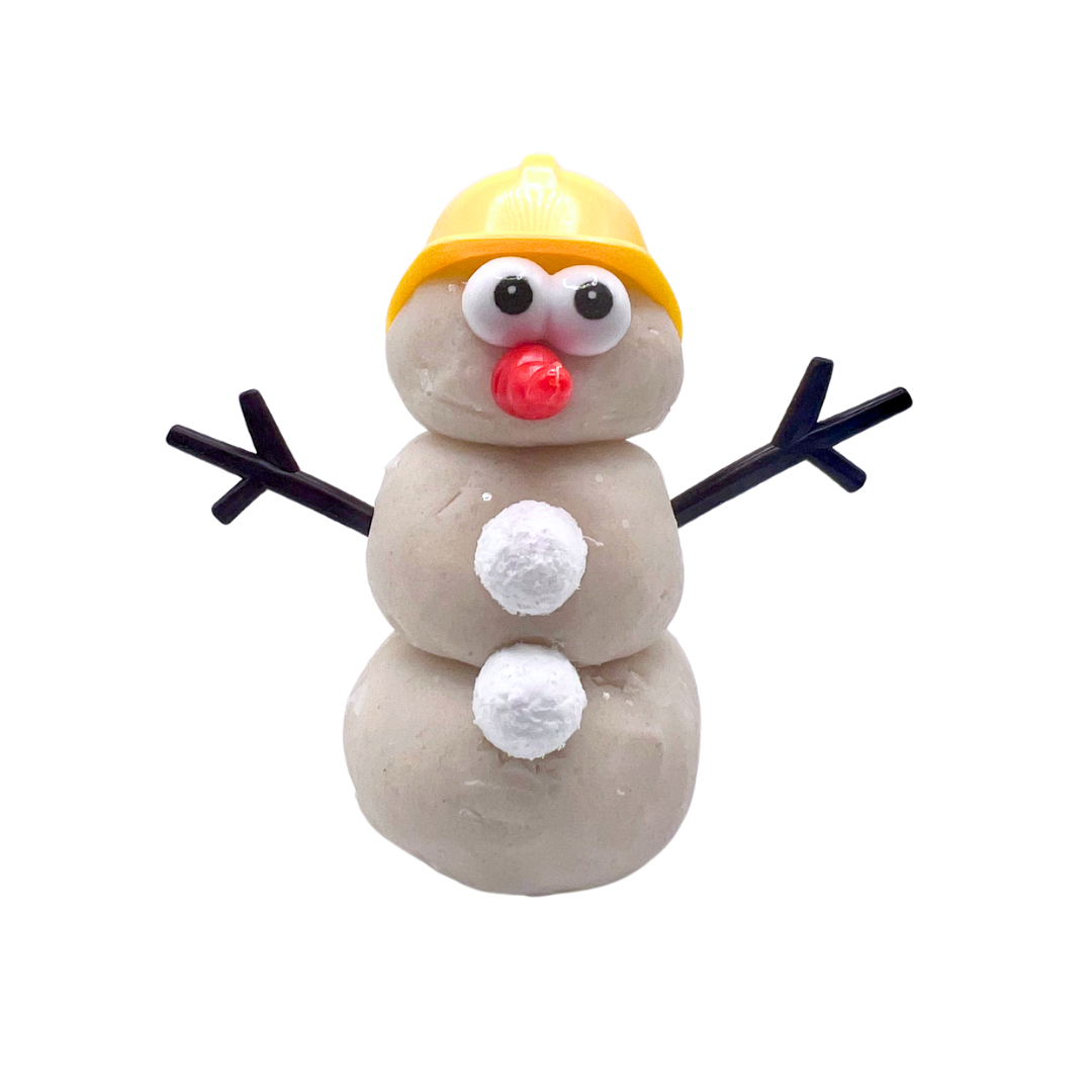 Snowman Dress Up Playdough Kit for Kids 8
