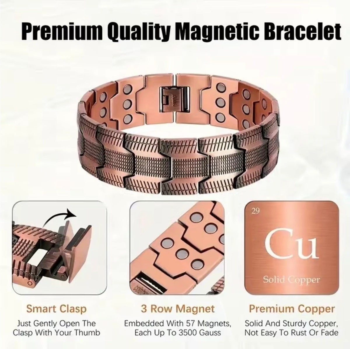 PureMag Copper Bracelet 8