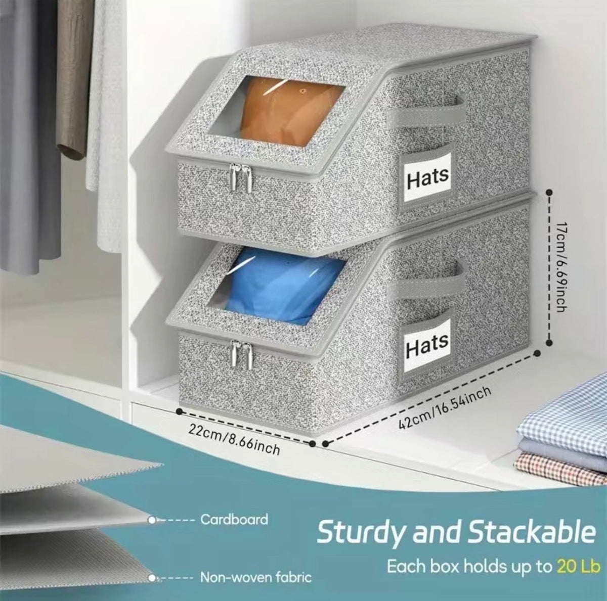 StackPro Baseball Cap Organizer 4