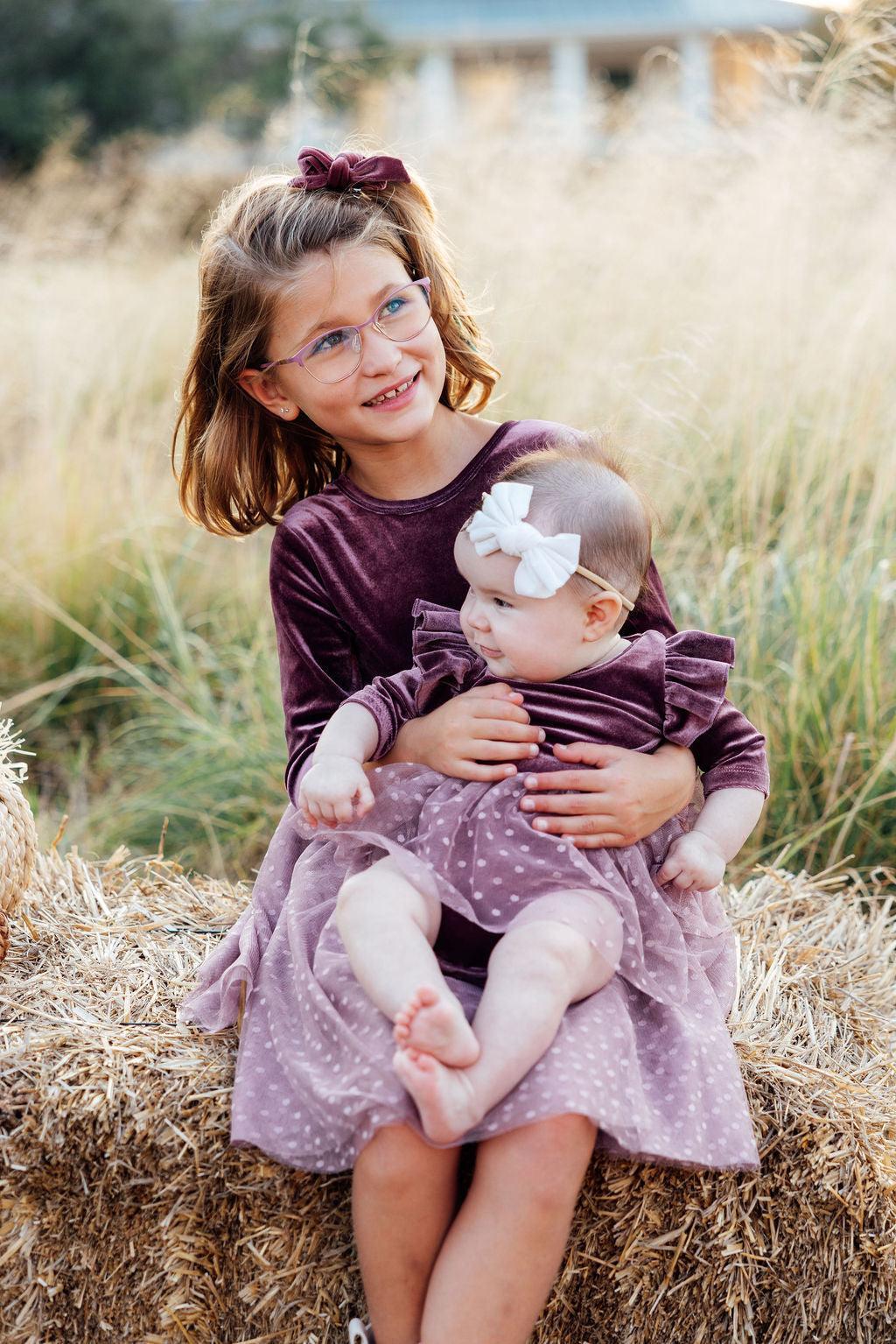 Amethyst Velvet Tutu Bodysuit 2