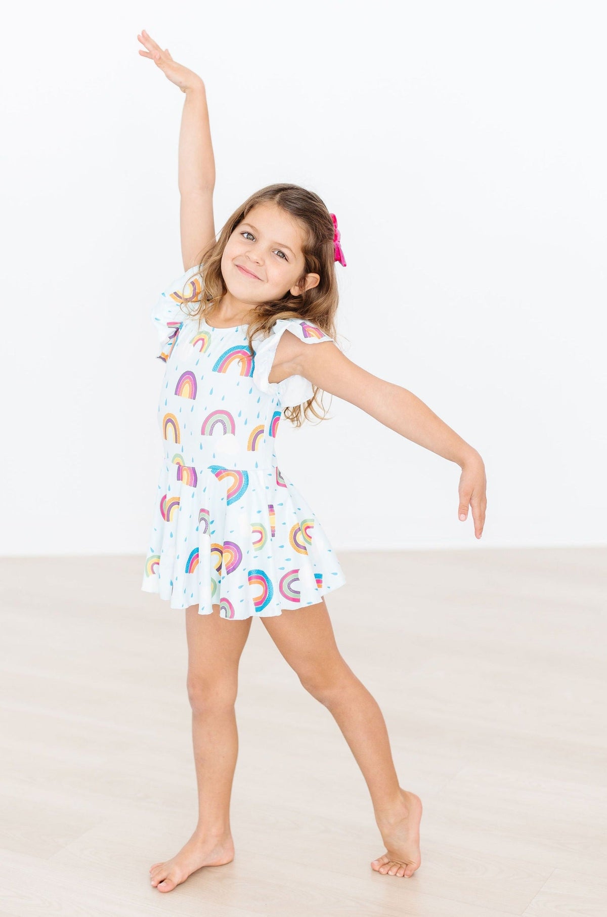 April Showers S/S Twirl Leotard 2