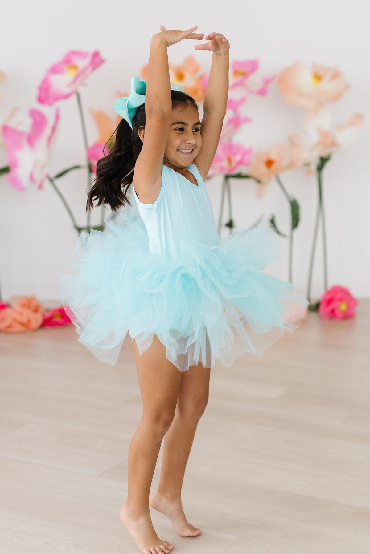 Aqua Tank Tutu Leotard 1