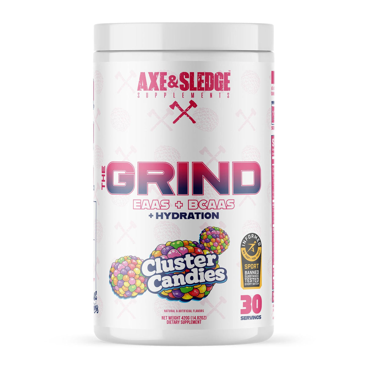 Axe & Sledge The Grind - EAAs + BCAAs + Hydration 8