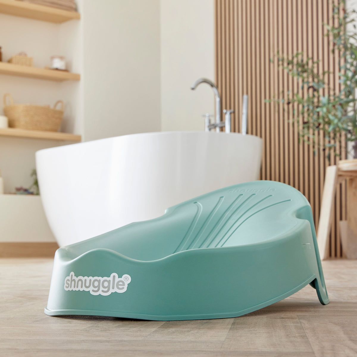 Shnuggle Newborn Baby Bath Support | Ergonomic, Non-Slip & Quick-Dry | From 0-3 months 11