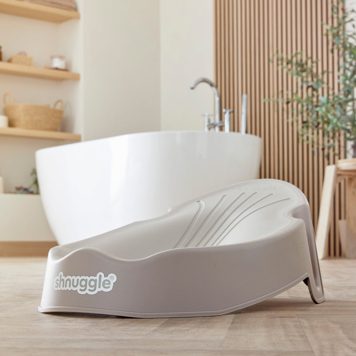 Shnuggle Newborn Baby Bath Support | Ergonomic, Non-Slip & Quick-Dry | From 0-3 months 13