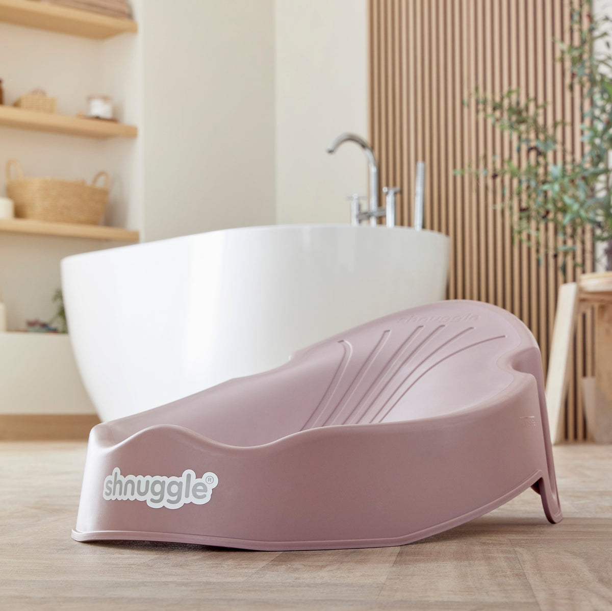 Shnuggle Newborn Baby Bath Support | Ergonomic, Non-Slip & Quick-Dry | From 0-3 months 14