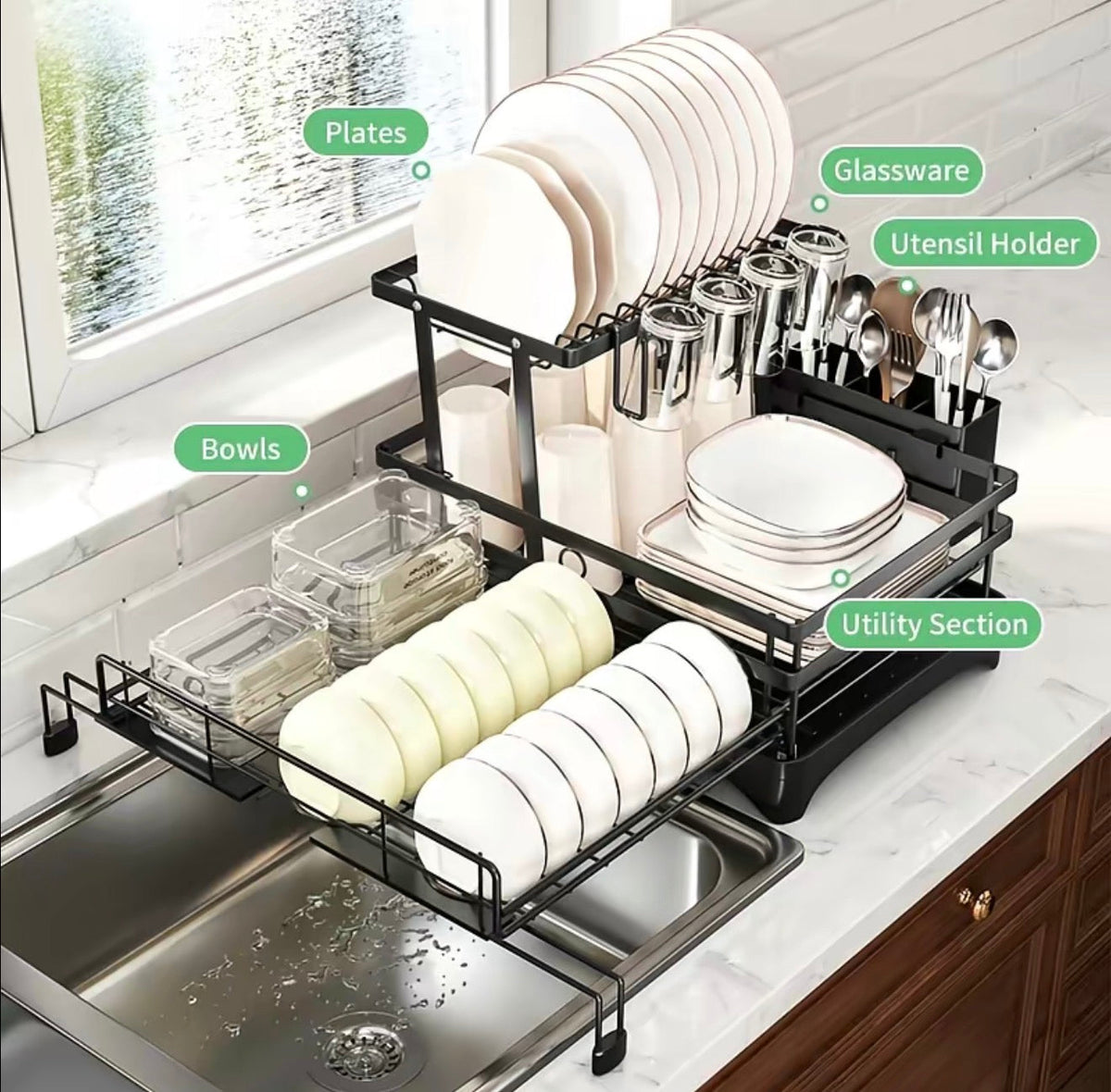 SpaceDry Dish Rack 4