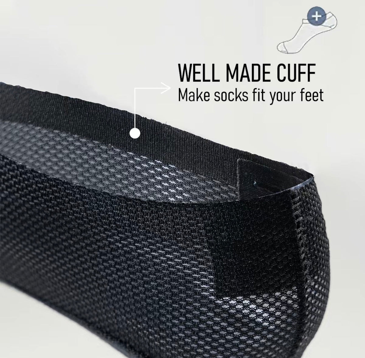 BreezeFit Low-Cut Mesh Socks 5
