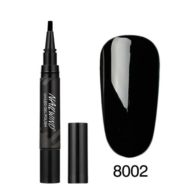 Art Manicure Venalisa 60 Colors Soak Off Enamel Convenience Clean Nail Glue Pen 40