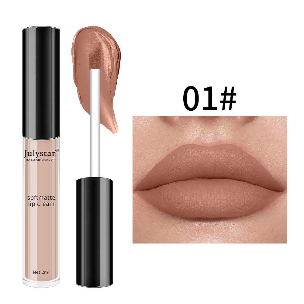 Christmas Makeup Powder Mist Matte Candy Lip Glaze Matte Long Lasting Moisturizing Liquid Lipstick 8