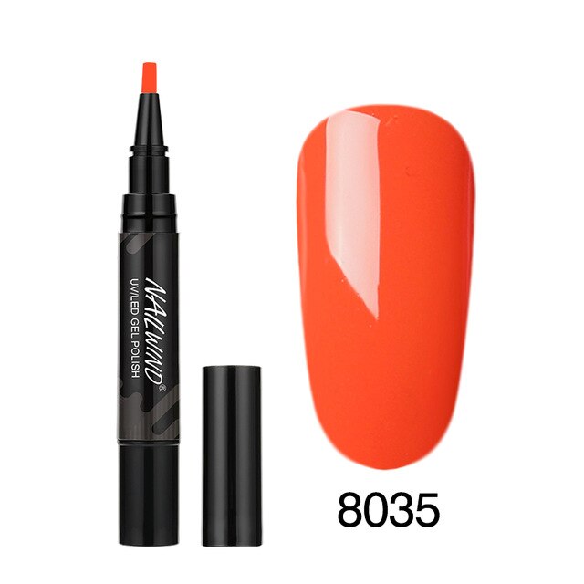 Art Manicure Venalisa 60 Colors Soak Off Enamel Convenience Clean Nail Glue Pen 11
