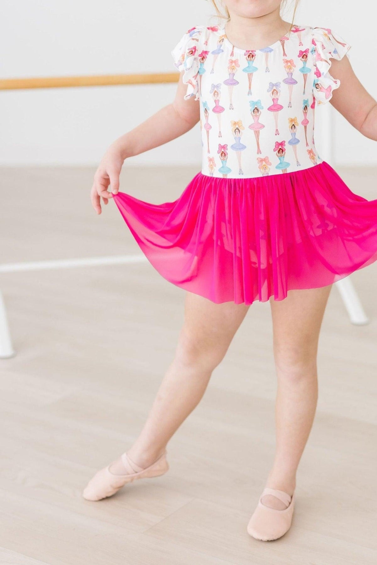 Ballerina Bows S/S Twirl Leotard 2