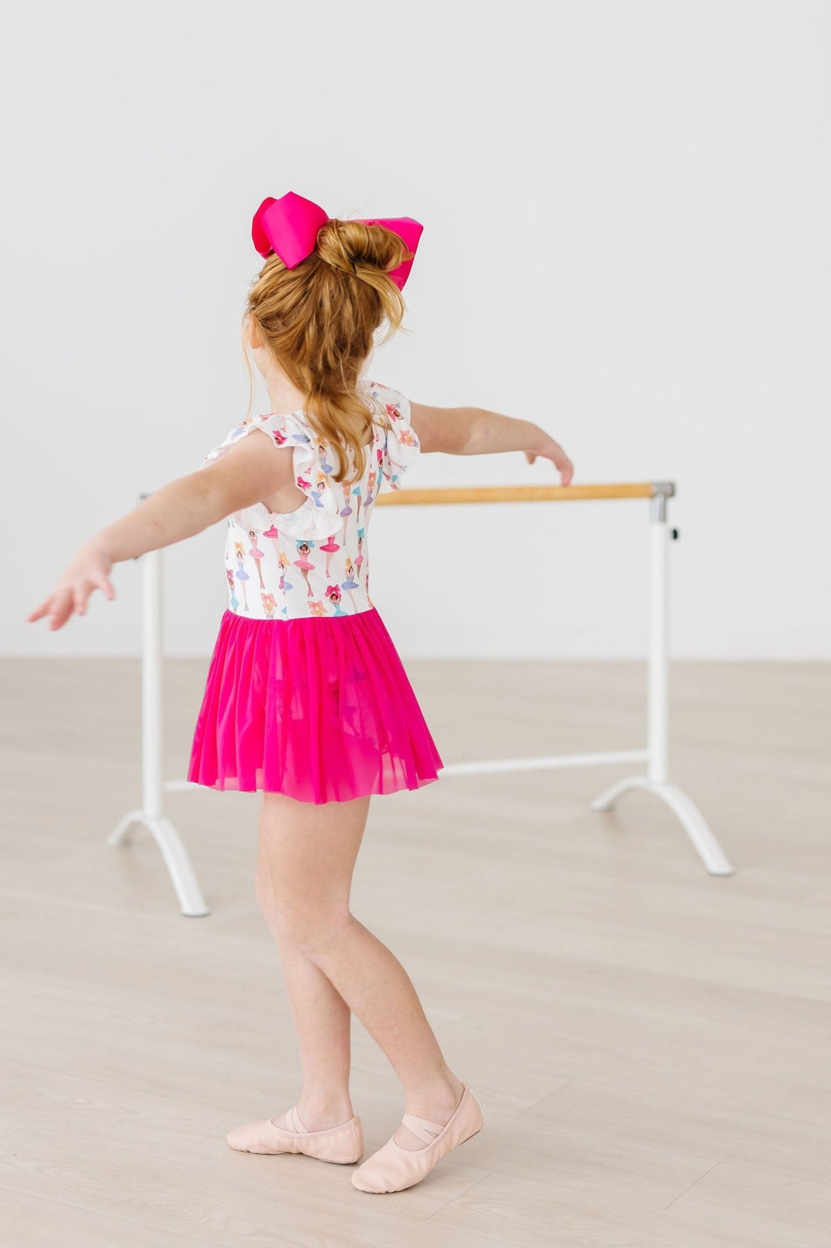 Ballerina Bows S/S Twirl Leotard 3