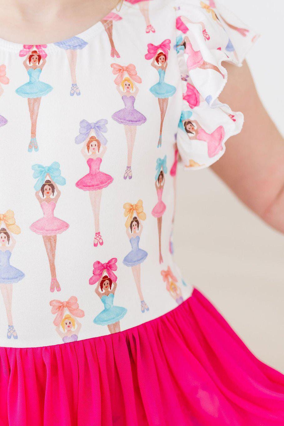 Ballerina Bows S/S Twirl Leotard 4