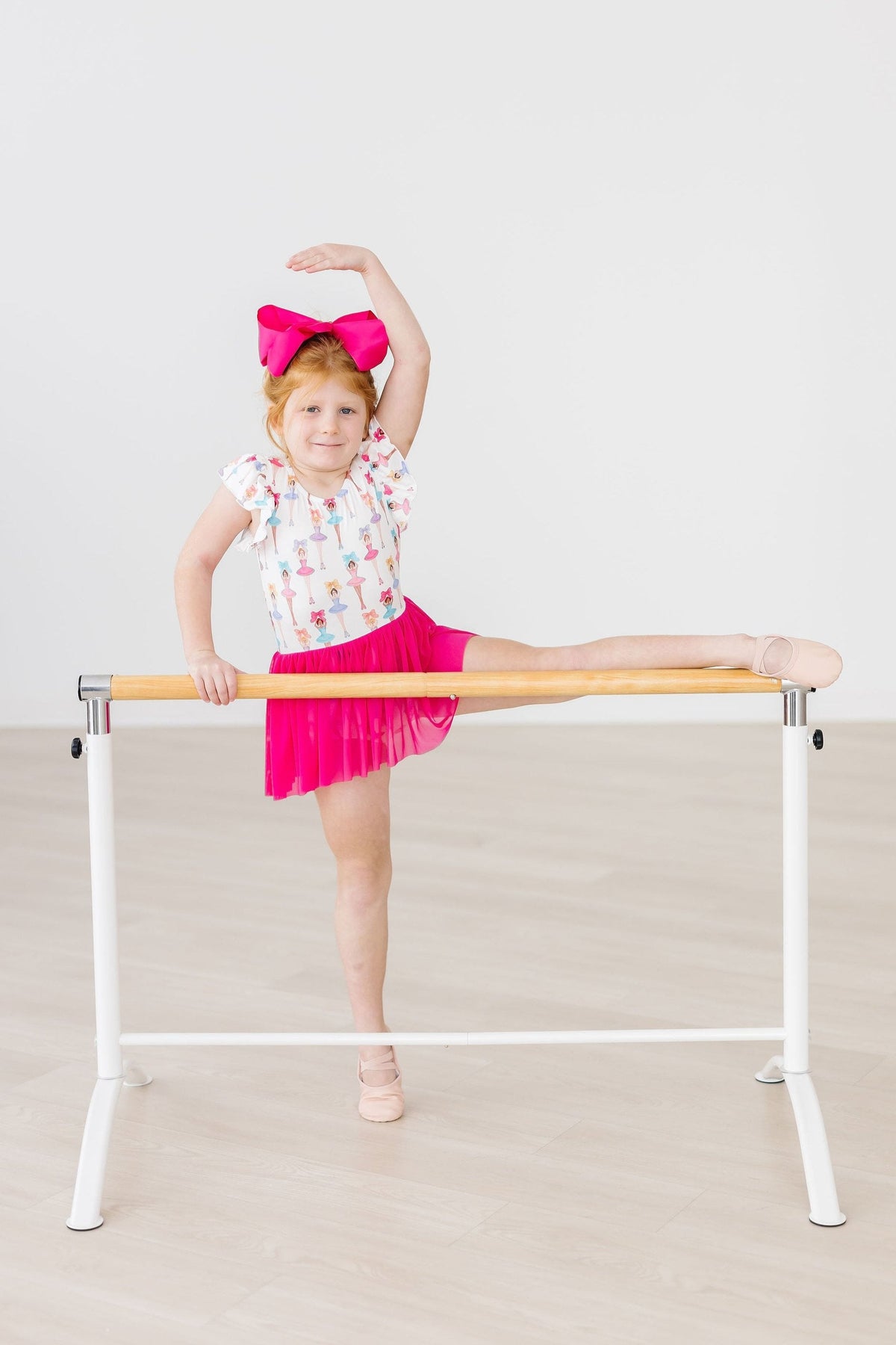 Ballerina Bows S/S Twirl Leotard 5