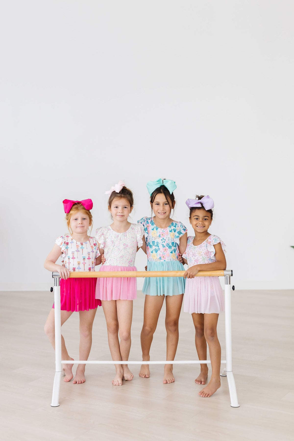 Ballerina Bows S/S Twirl Leotard 6