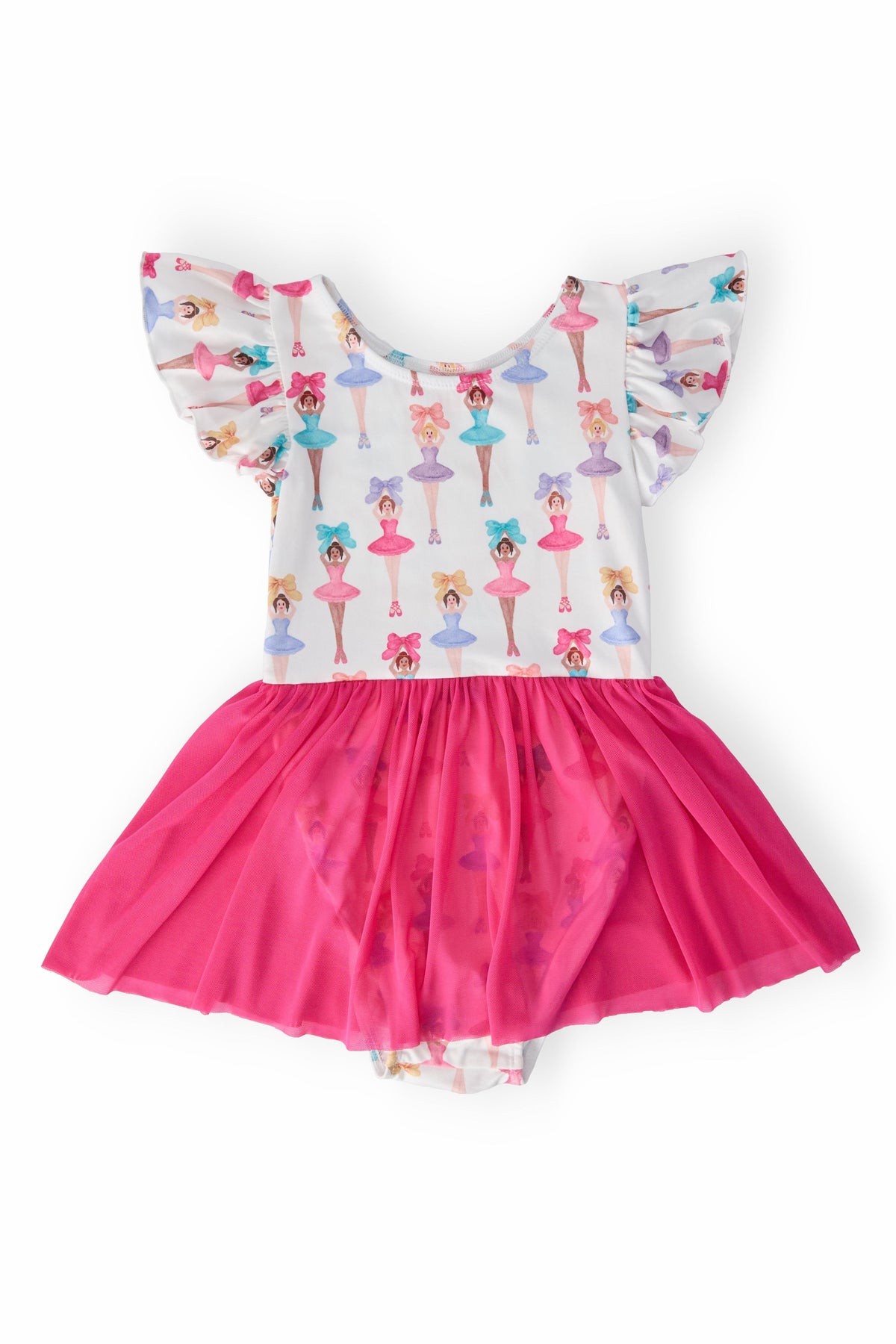 Ballerina Bows S/S Twirl Leotard 1