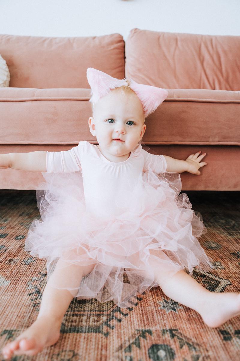 Ballet Pink 3/4 Tutu Leotard 4