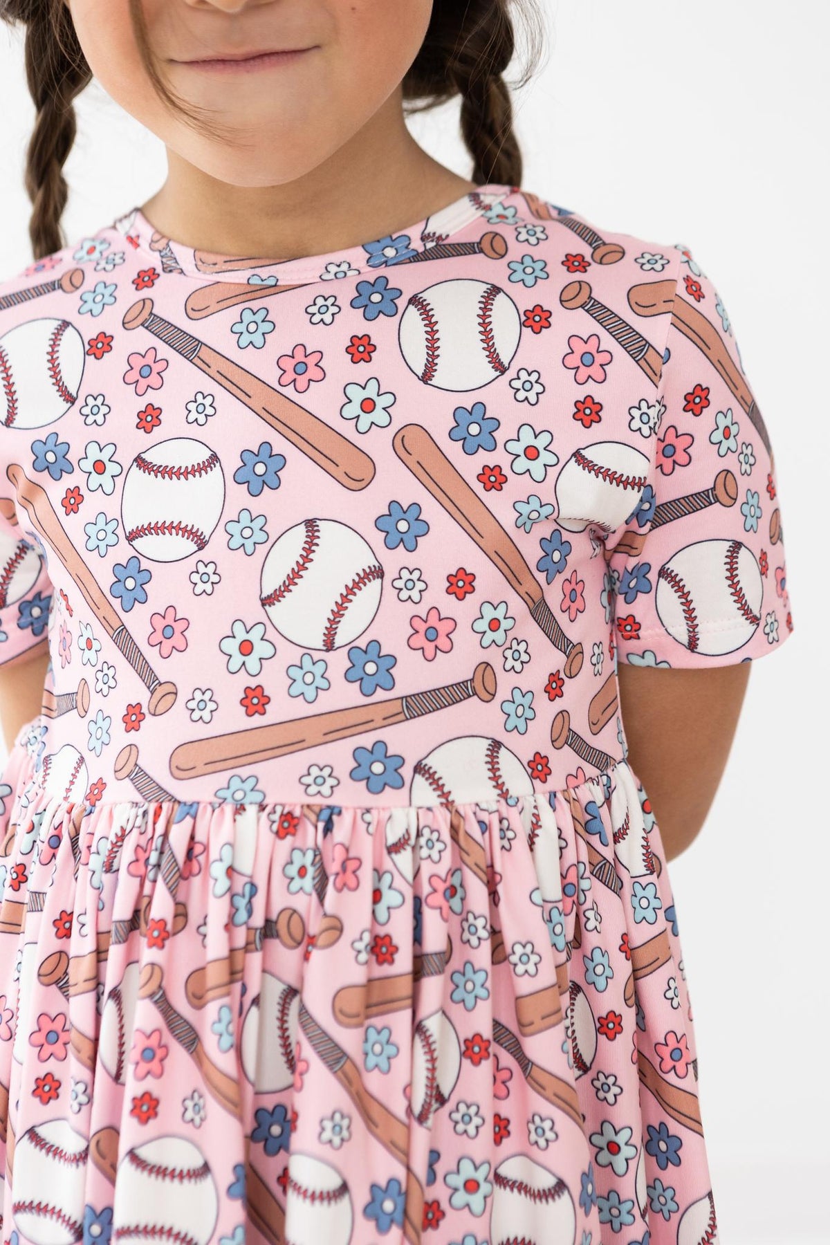 Batter Up S/S Pocket Twirl Dress 2