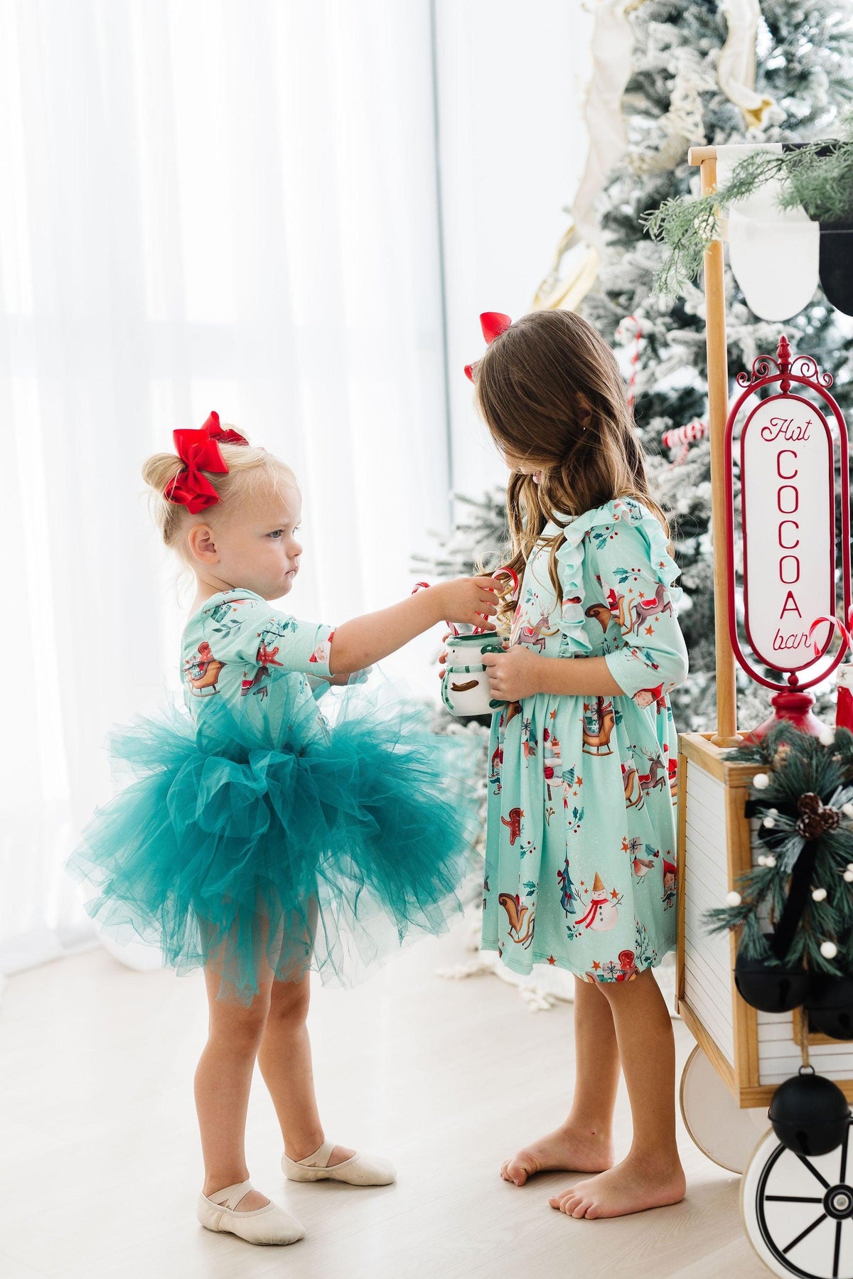 Believe in Your Elf 3/4 Tutu Leotard 2