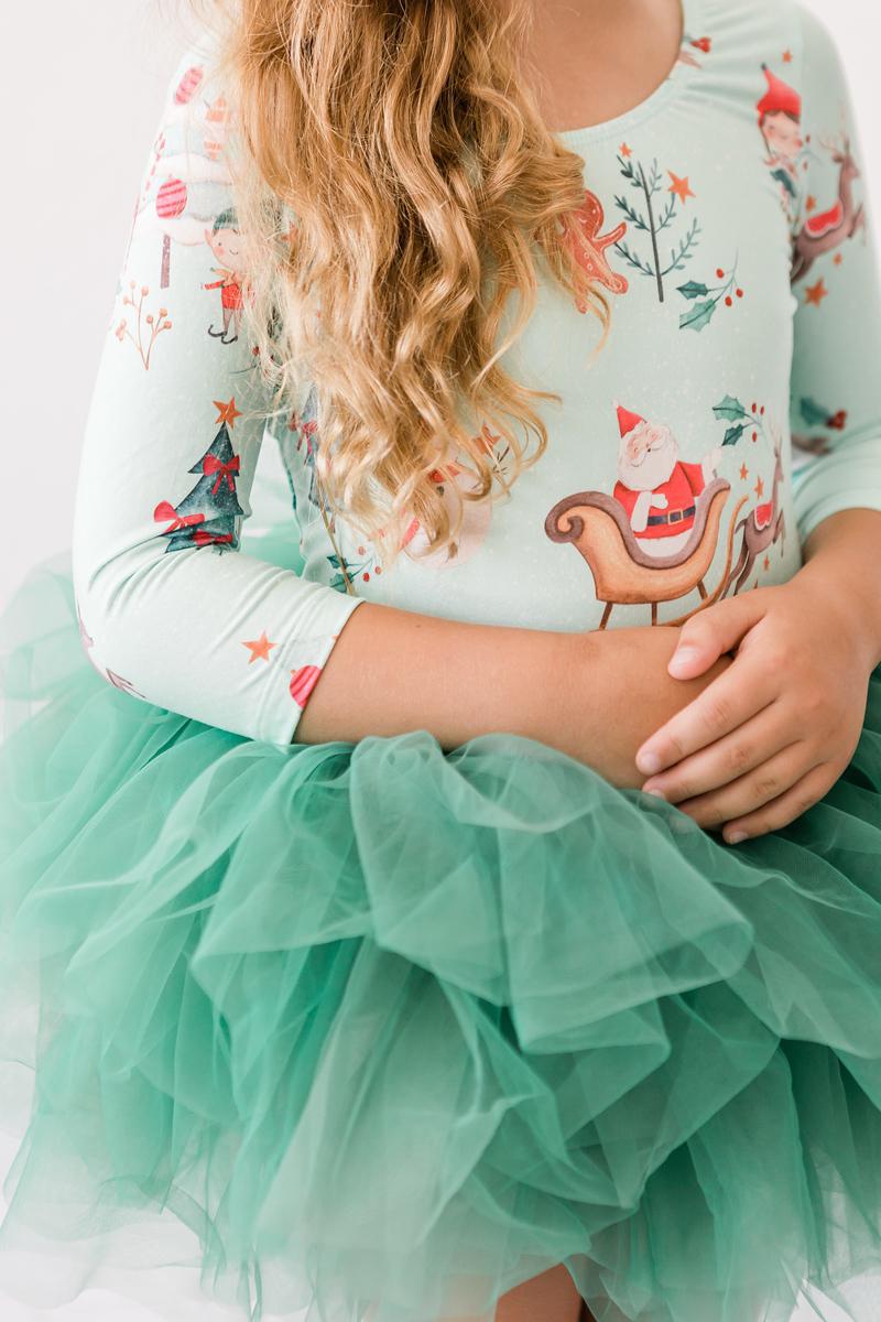Believe in Your Elf 3/4 Tutu Leotard 3