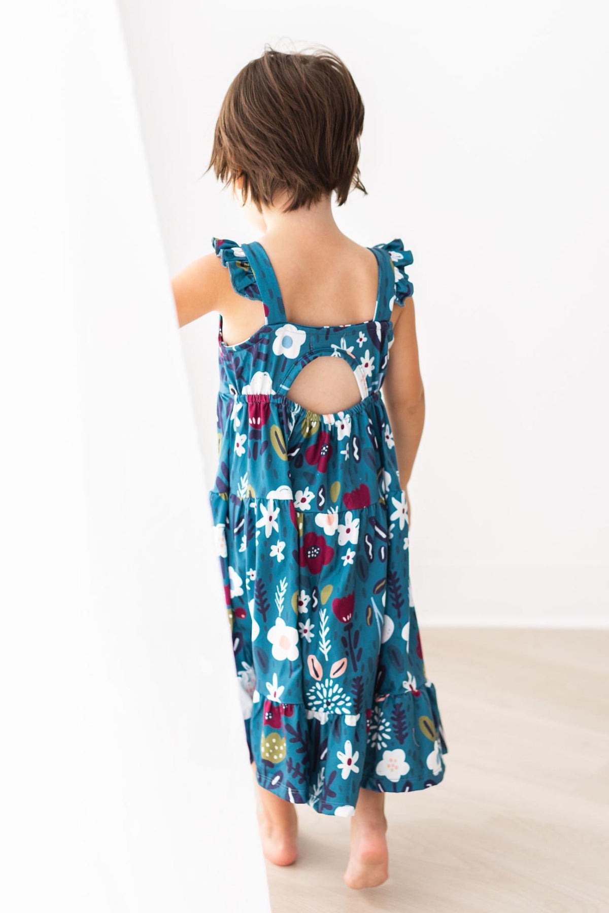 Berries in Bloom Ruffle Maxi Dress 1