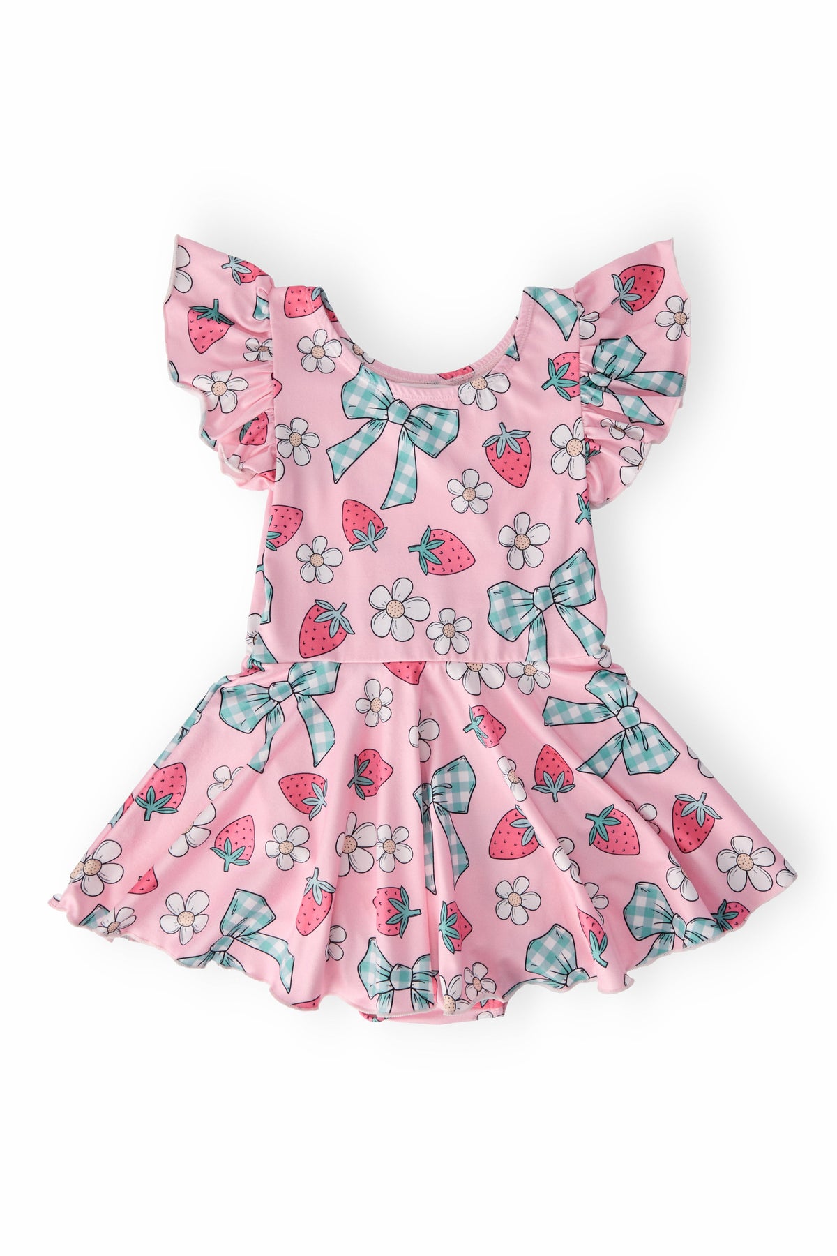 Berry Picnic S/S Twirl Leotard 1