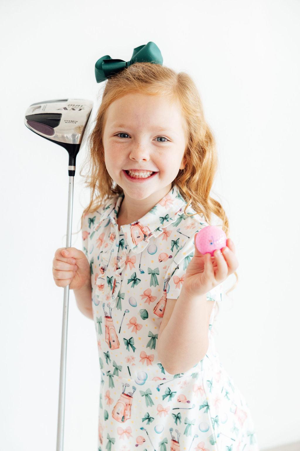 Birdies & Bows S/S Polo Dress 3