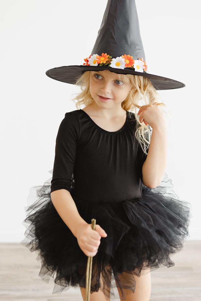 Black 3/4 Tutu Leotard 3