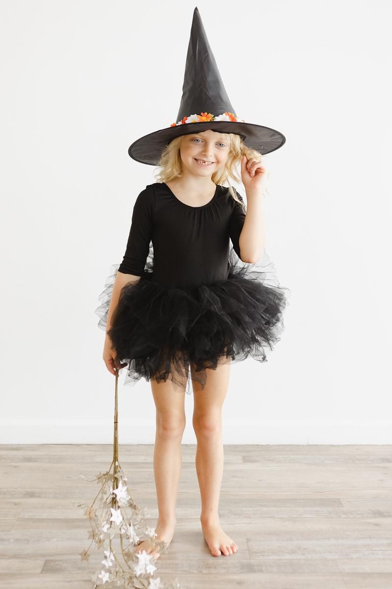 Black 3/4 Tutu Leotard 4