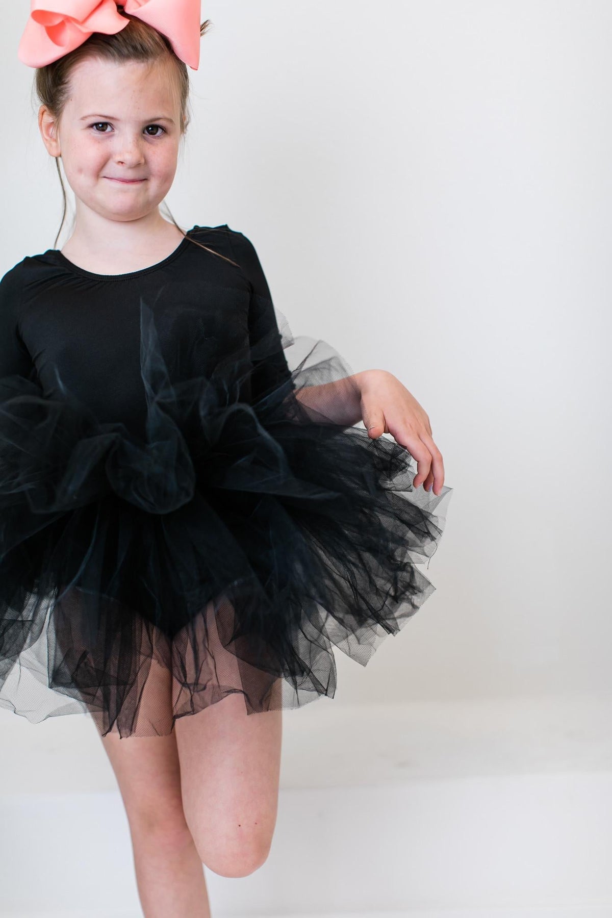 Black 3/4 Tutu Leotard 7