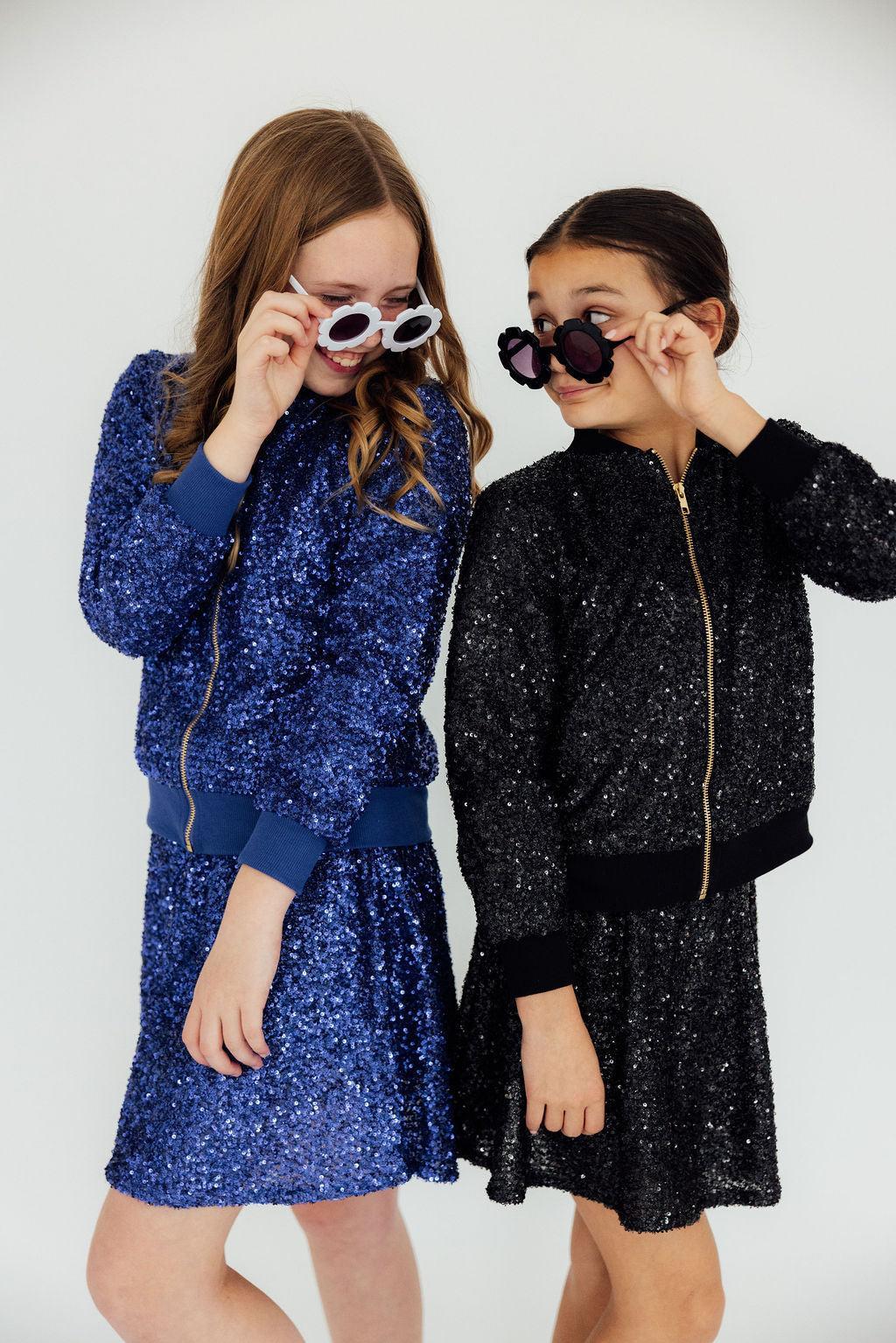 Black Sequin Jacket 3
