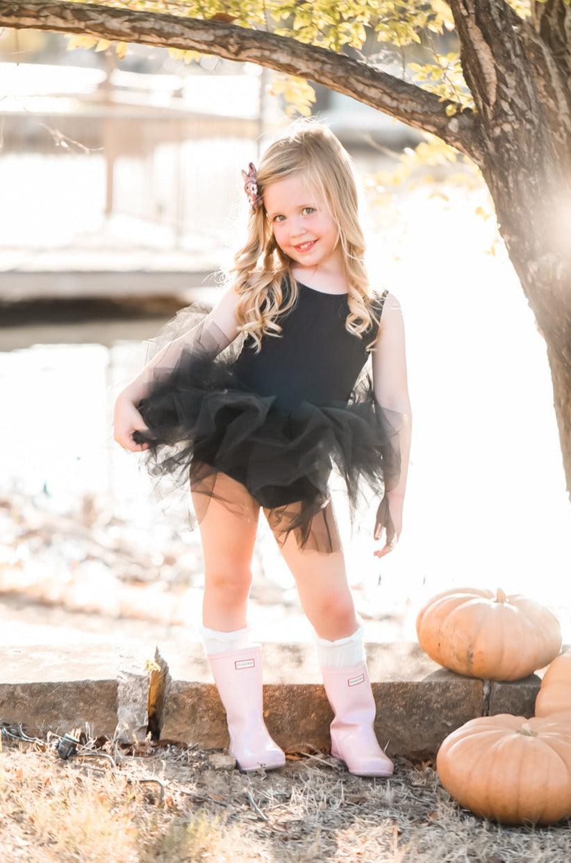 Black Tank Tutu Leotard 1