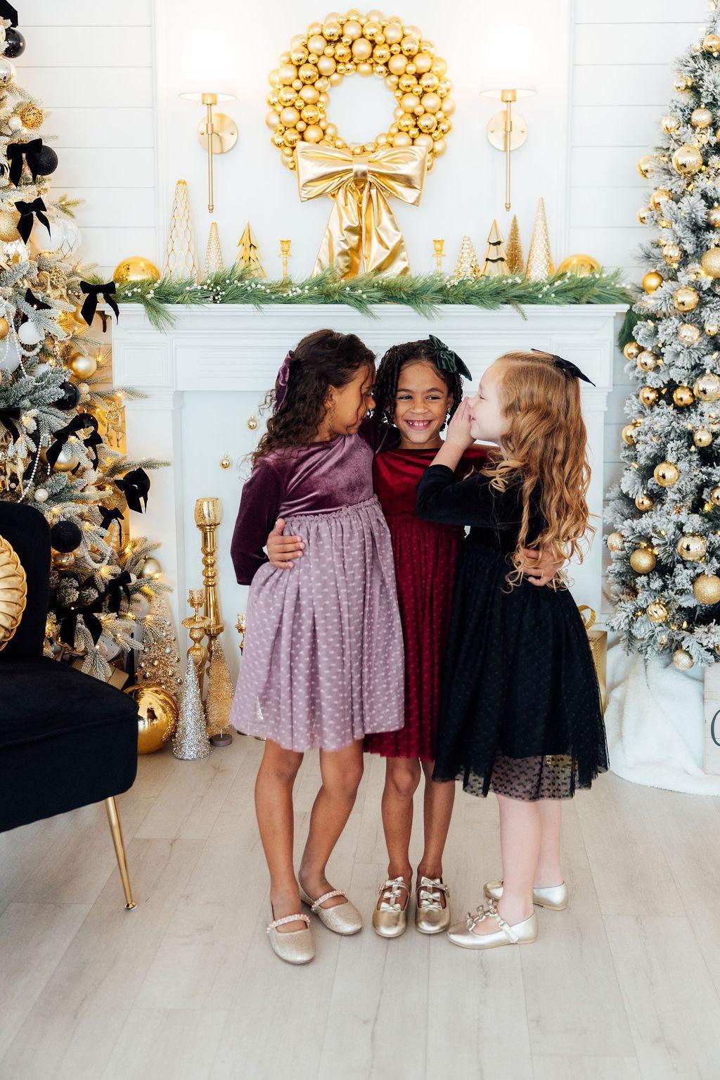 Black Velvet Tutu Dress 3