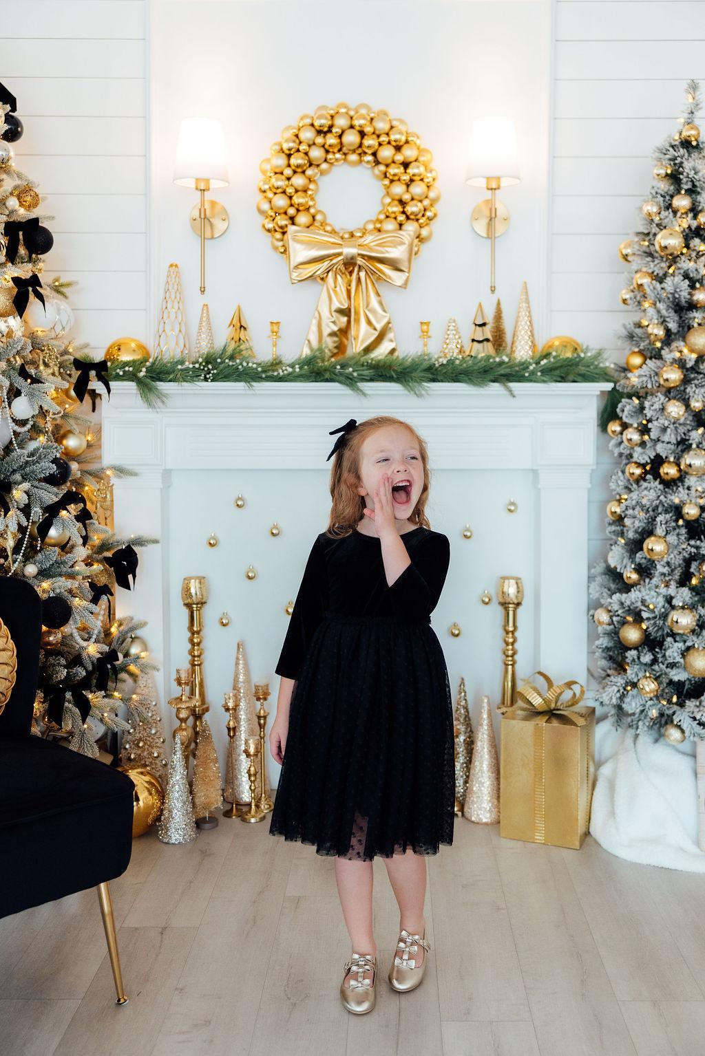Black Velvet Tutu Dress 4