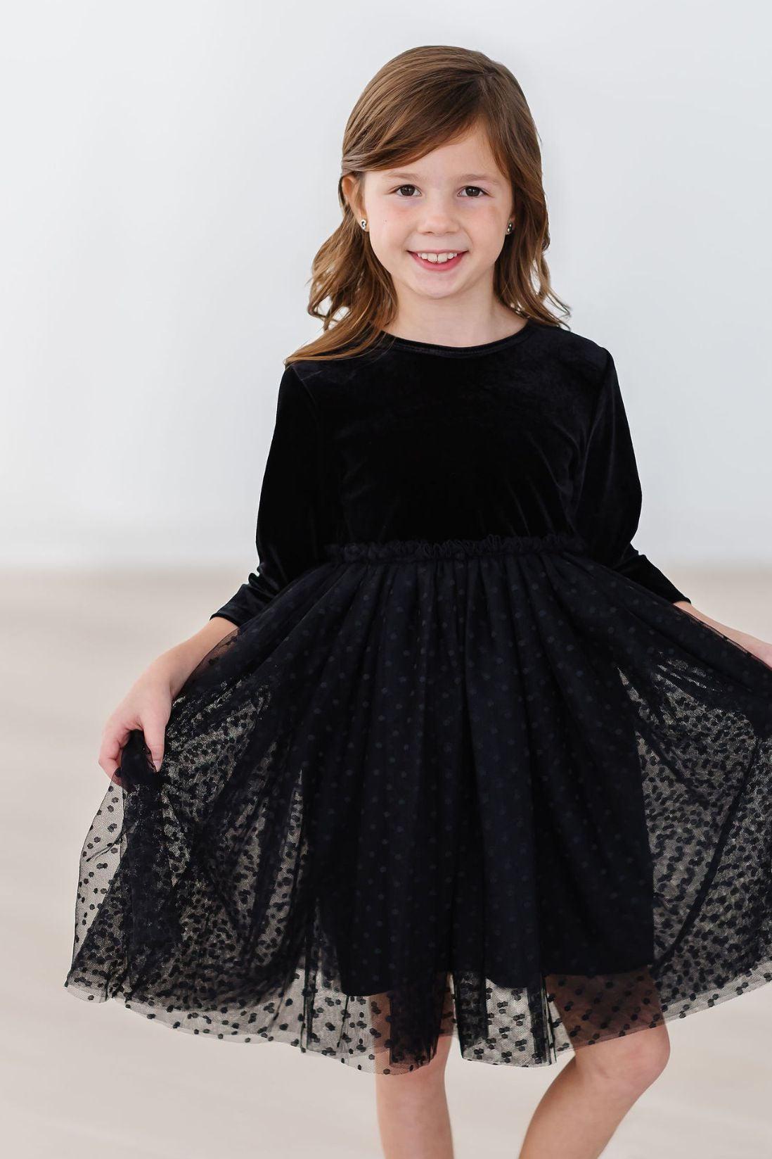 Black Velvet Tutu Dress 6