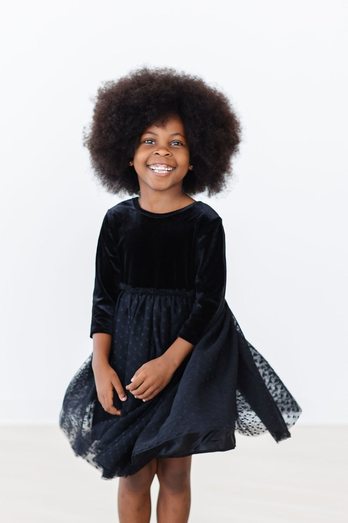 Black Velvet Tutu Dress 8