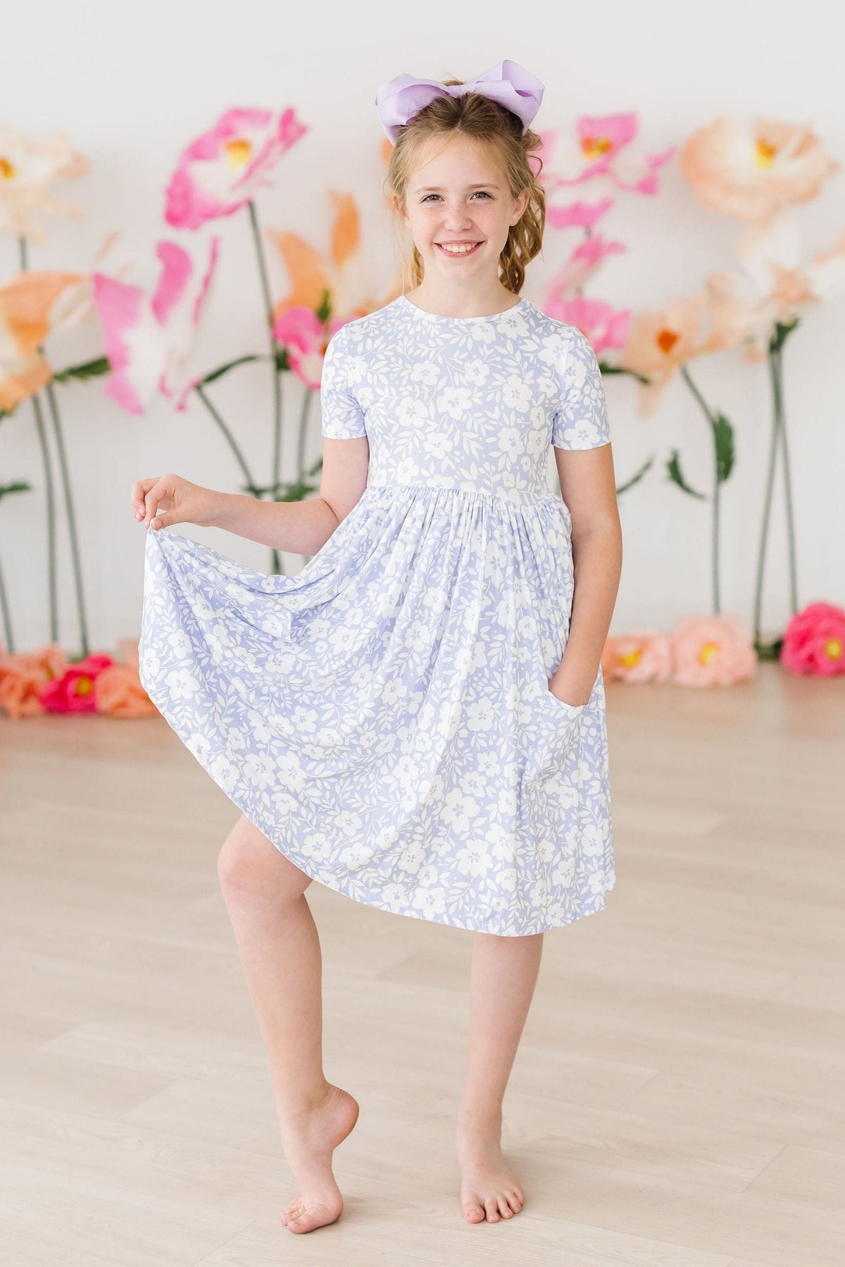 Blossom Bliss S/S Pocket Twirl Dress 3