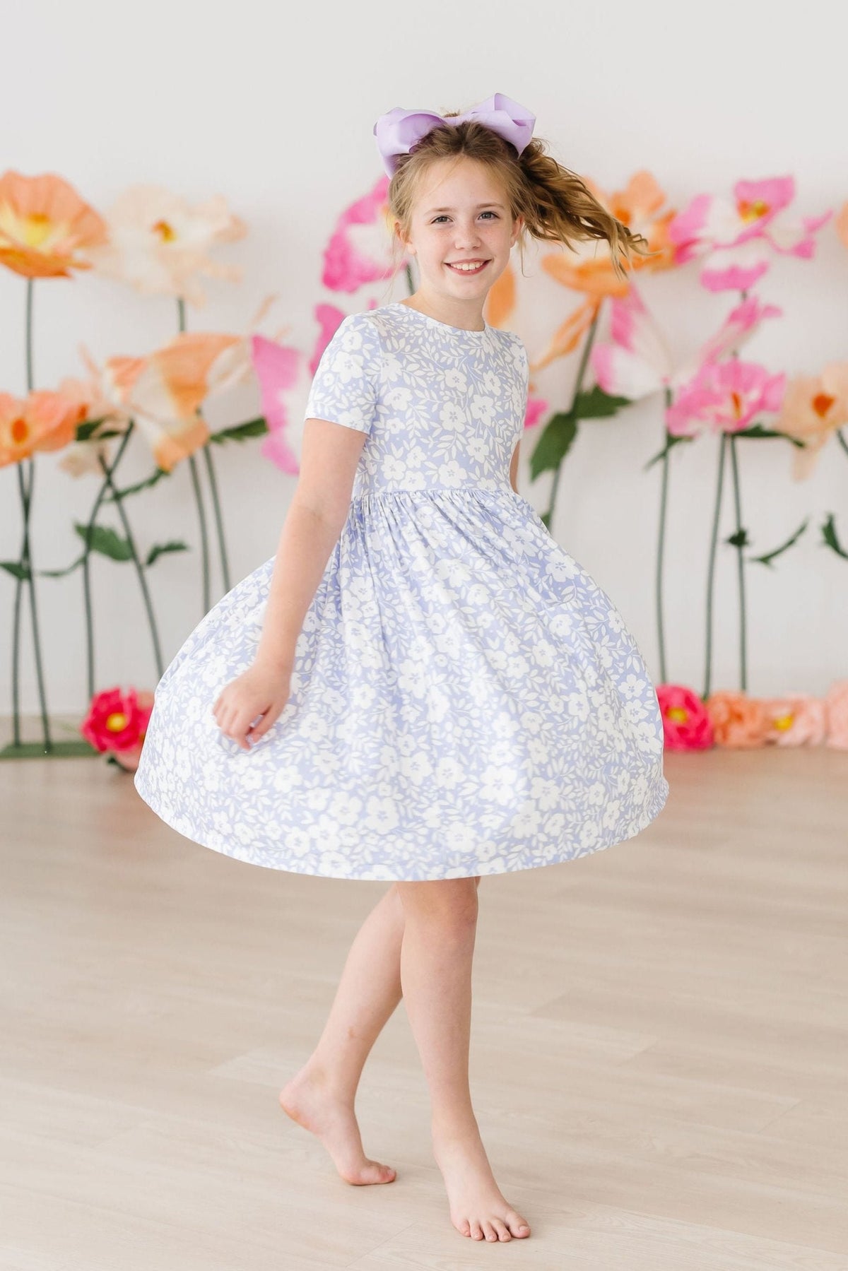 Blossom Bliss S/S Pocket Twirl Dress 4