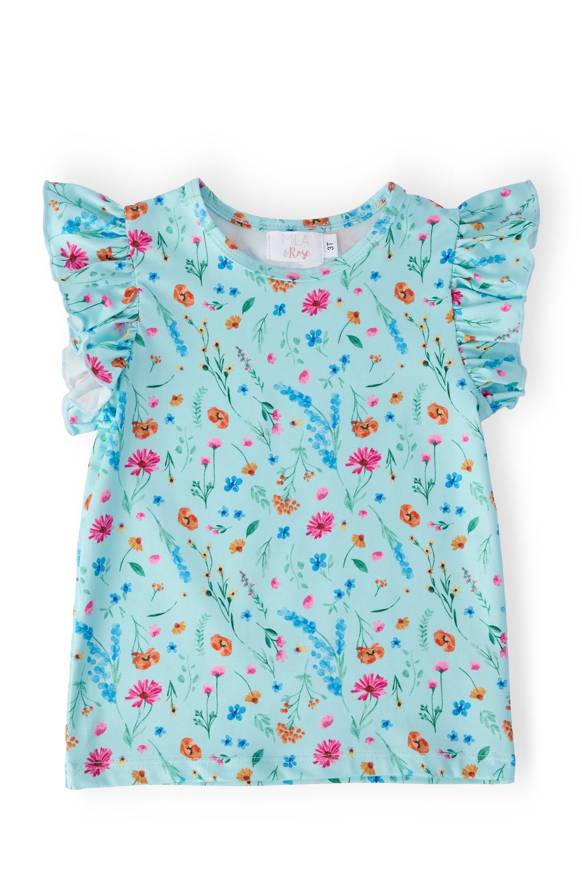 Bluebell Breeze S/S Ruffle Tee 1