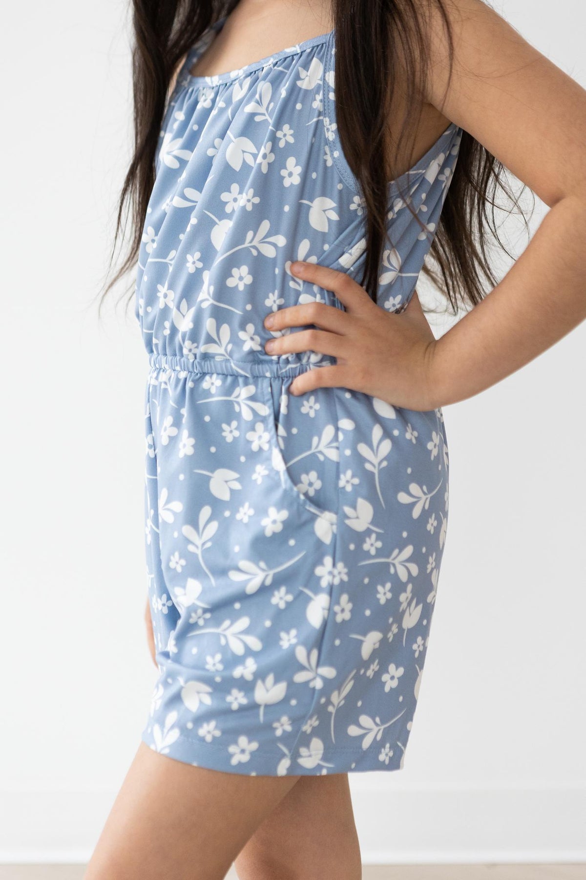 Bluebell Strappy Play Romper 1