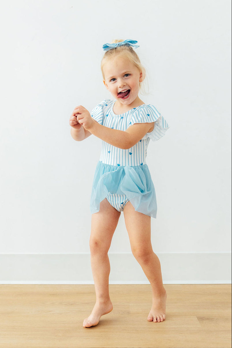 Blueberry Kisses S/S Twirl Leotard 5