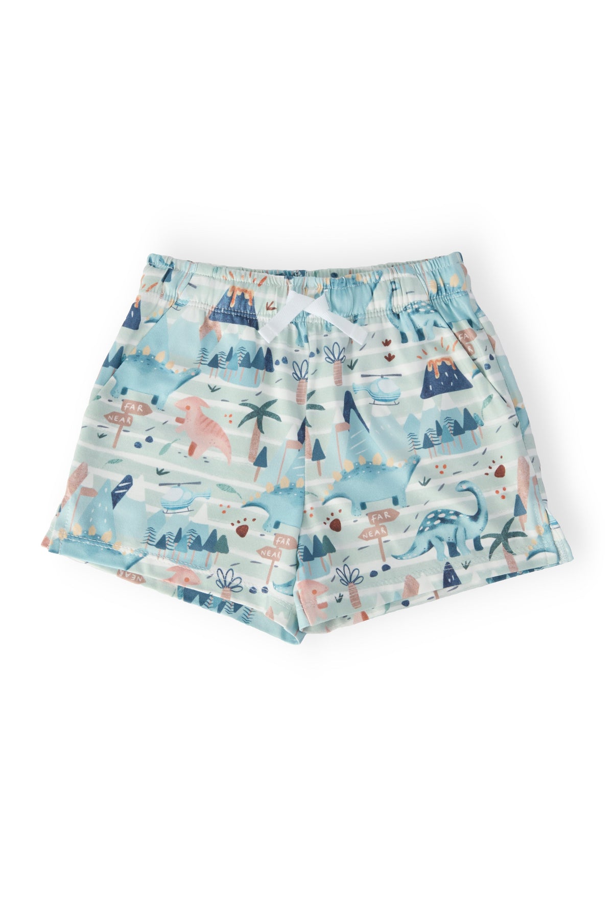Boys Dino Tracks Play Shorts 1