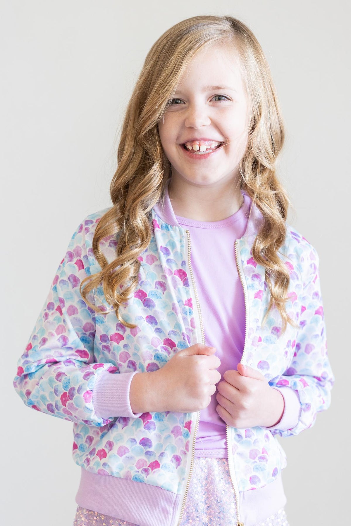 Bright Lilac S/S Ruffle Tee 6