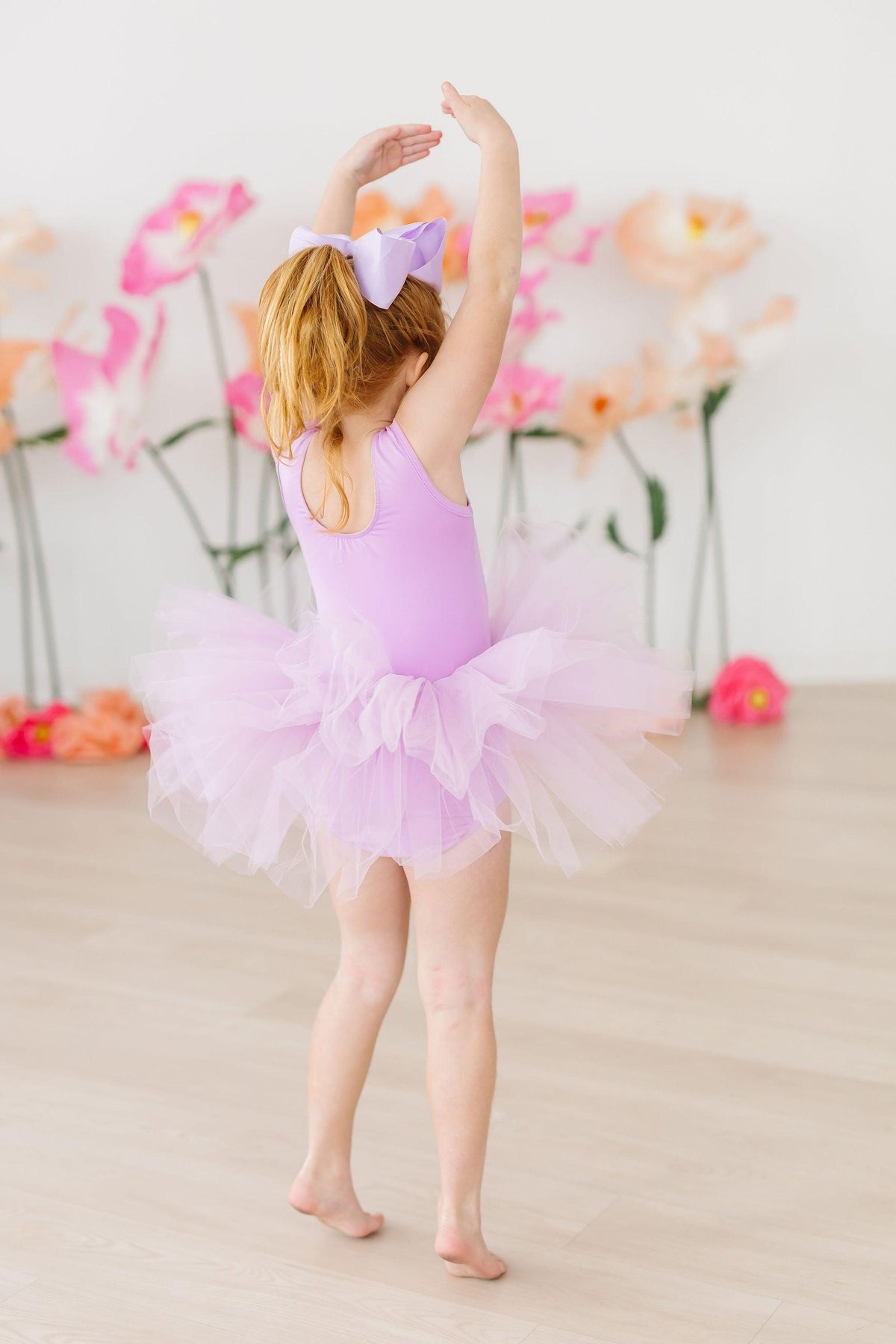 Bright Lilac Tank Tutu Leotard 4